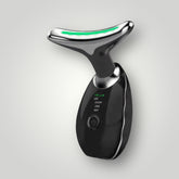 Beauty Facial Massager, 7 Color Wavy Acne Beauty Microcurrent Facial Device Skin Firming for Face Neck Beauty Device,