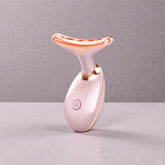 Beauty Facial Massager, 7 Color Wavy Acne Beauty Microcurrent Facial Device Skin Firming for Face Neck Beauty Device,