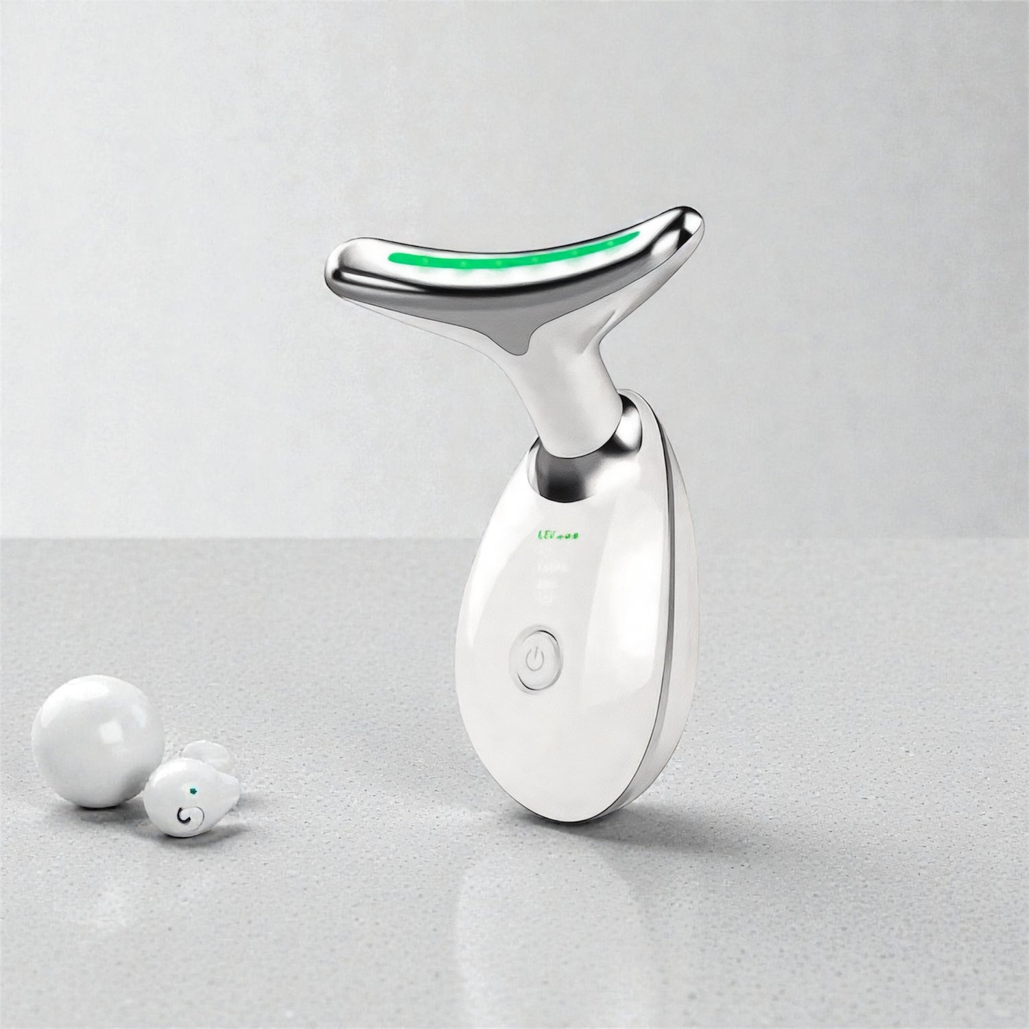 Beauty Facial Massager, 7 Color Wavy Acne Beauty Microcurrent Facial Device Skin Firming for Face Neck Beauty Device,