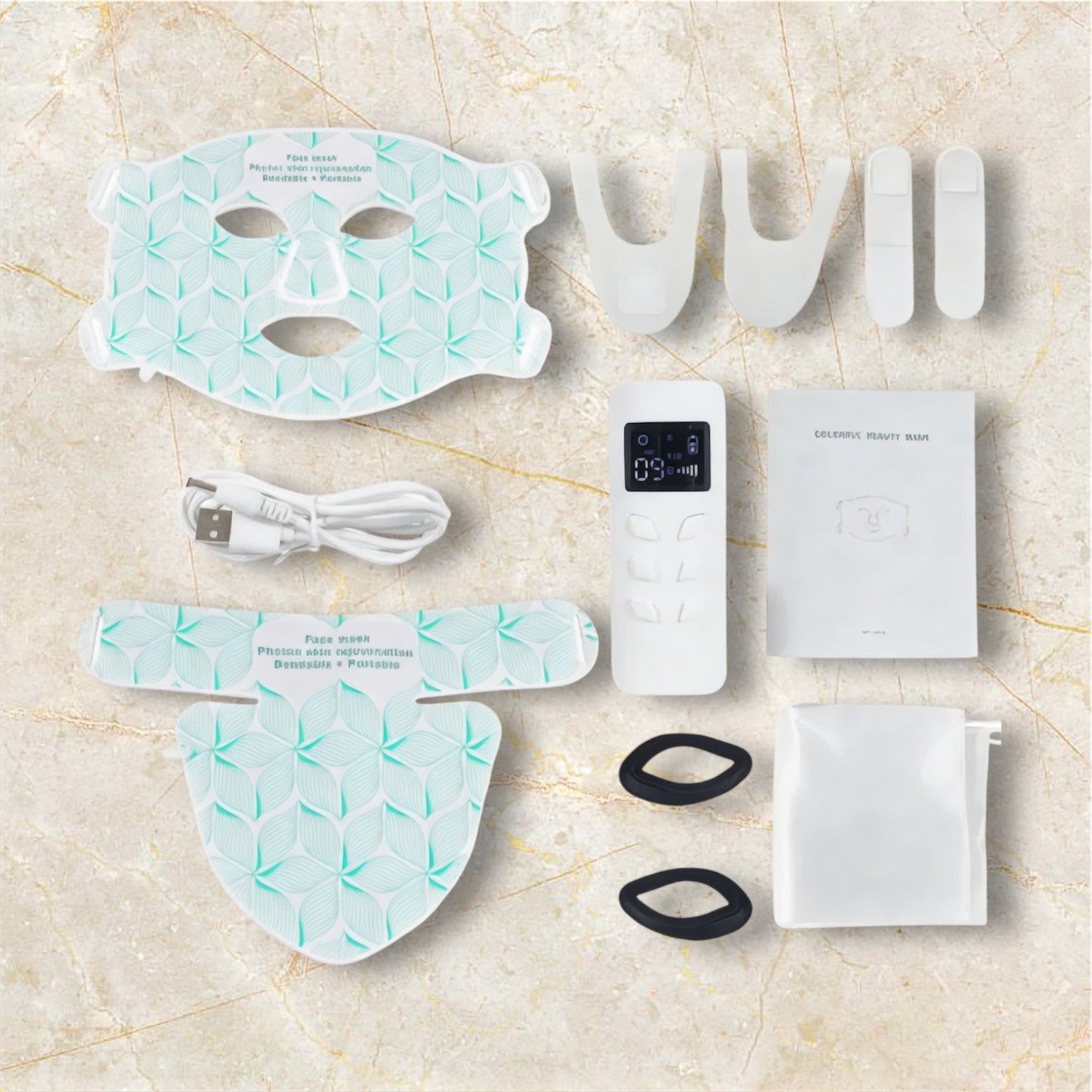 Skin Rejuvenation Beauty Apparatus – LED Silicone Household Device for Anti-Aging and Skin Care