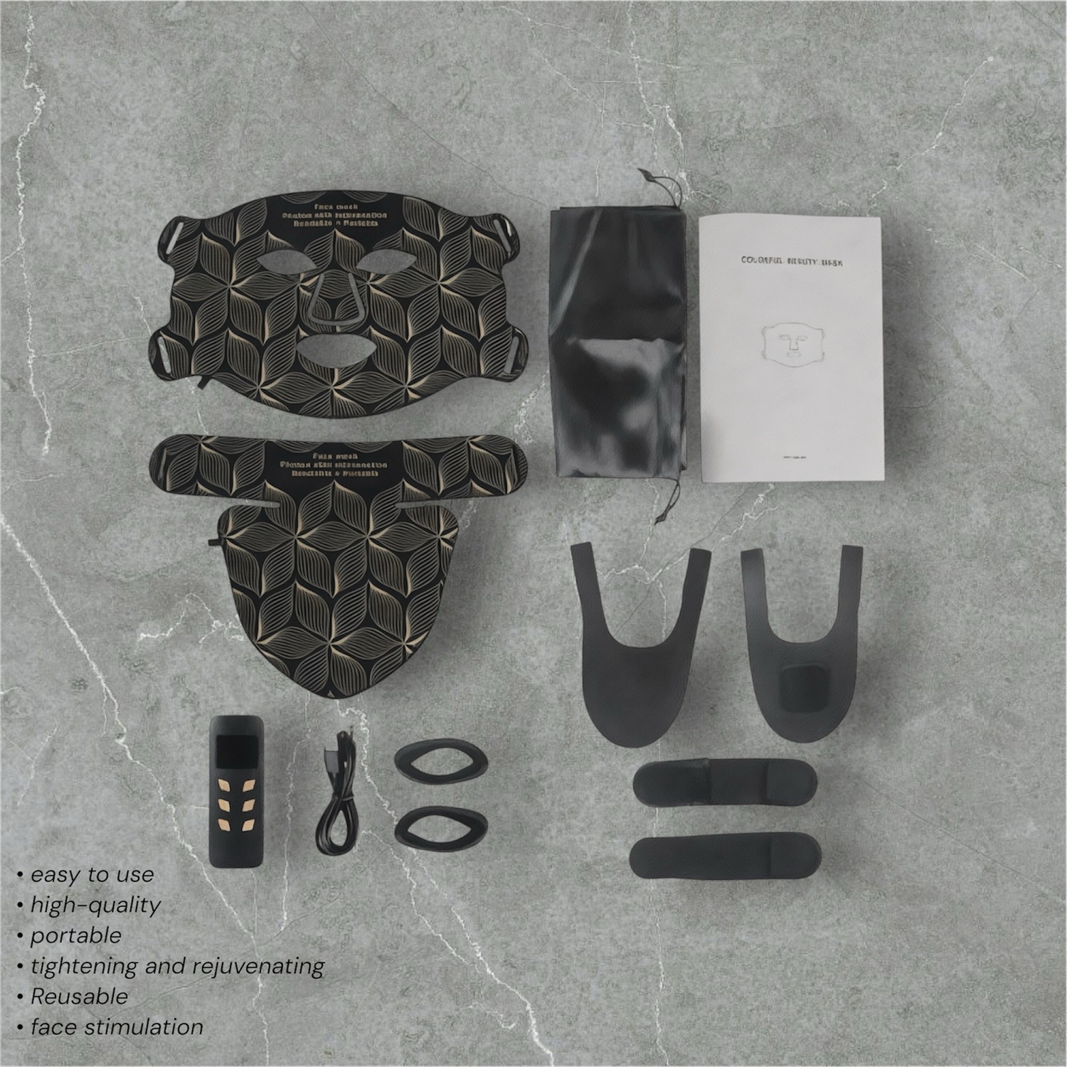 Skin Rejuvenation Beauty Apparatus – LED Silicone Household Device for Anti-Aging and Skin Care