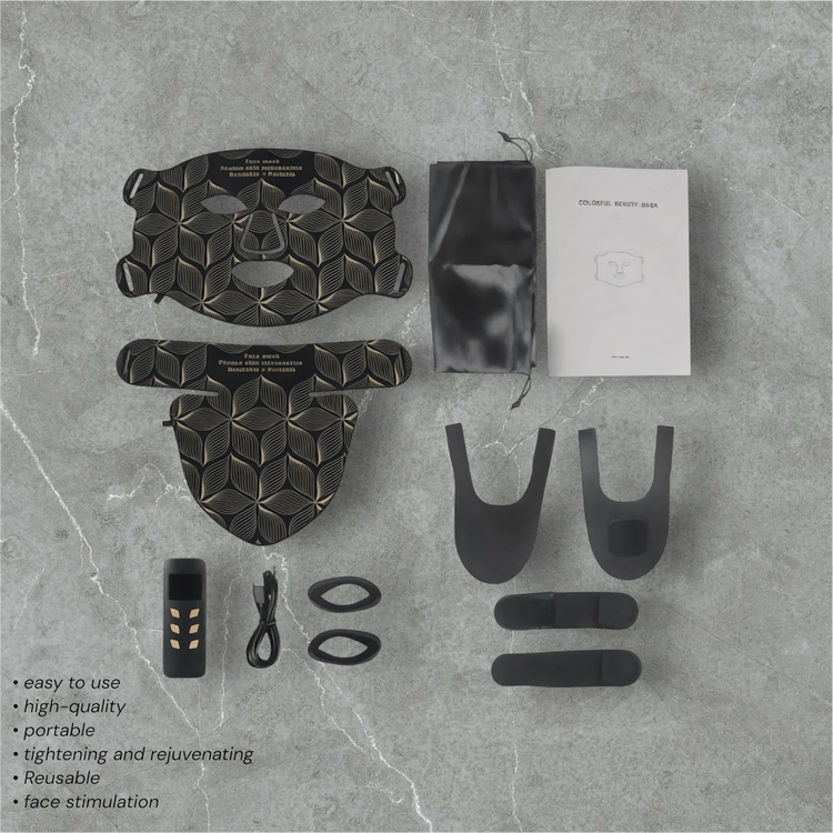 Skin Rejuvenation Beauty Apparatus – LED Silicone Household Device for Anti-Aging and Skin Care