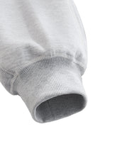 Contrast-Stitched Boxy Fleece Zip Hoodie