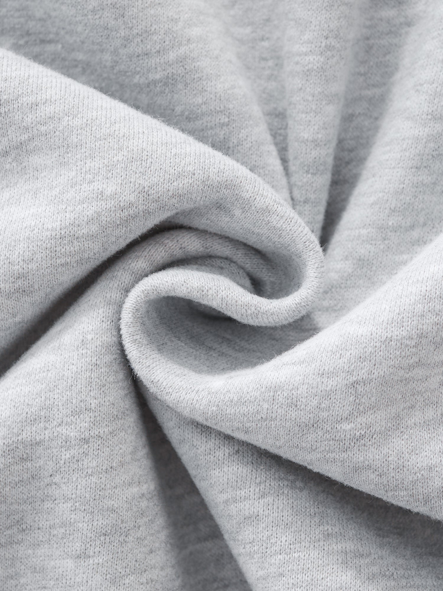 Contrast-Stitched Boxy Fleece Zip Hoodie