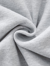 Contrast-Stitched Boxy Fleece Zip Hoodie